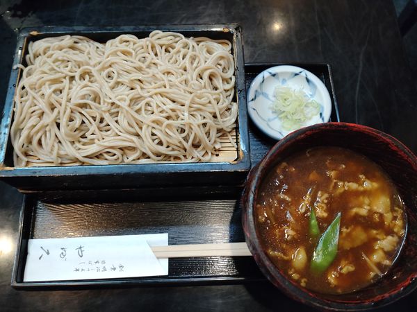 「本日のおすすめ つけカレーせいろ　１１００円　※」@日本ばし やぶ久の写真
