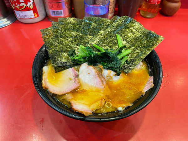 「中盛チャーシュー麺」@家系総本山 ラーメン吉村家の写真