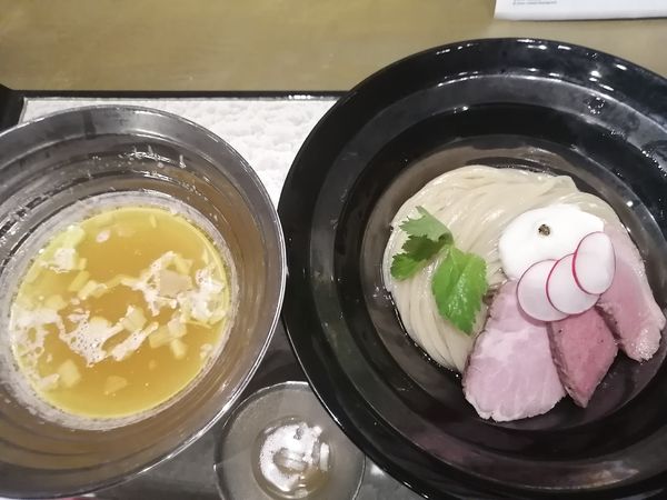 「特製つけ麺¥1500」@江戸前つけ麺 銀座 魄瑛の写真