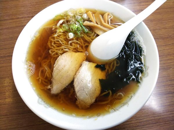 「中華そば　650円」@三浦食堂の写真