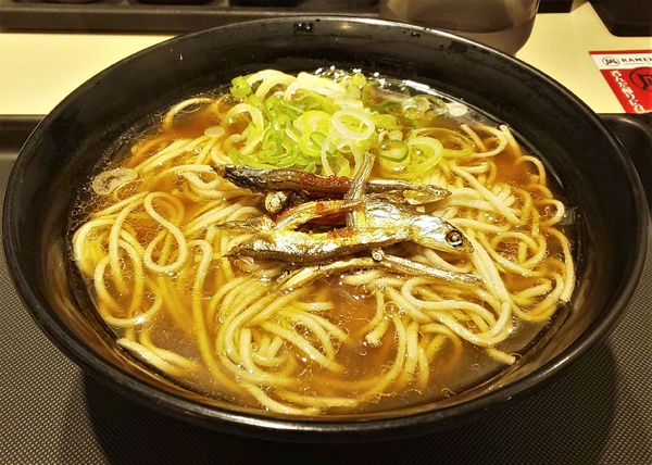 「【先行販売】凪すごい煮干しそば【コラボメニュー】」@名代 富士そば 飯田橋駅前店の写真