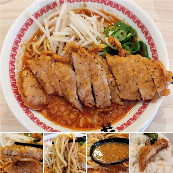 「肉汁パーコー担々麺　900円」@肉汁麺ススム 秋葉原本店の写真