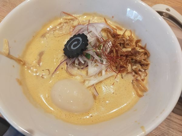 「鶏白湯辛ラーメン」@鶏そば PAITAN×PAITAN 新橋店の写真