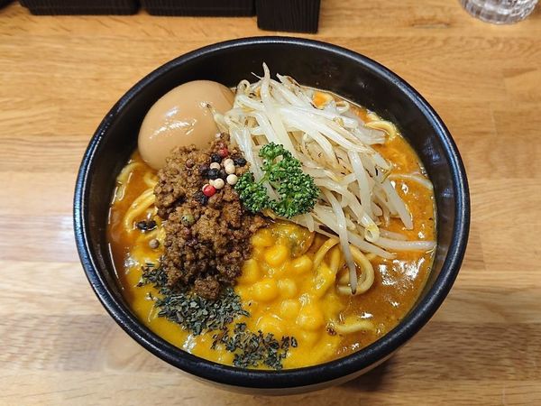 「ジャックオータンタン2021、味玉」@味噌っ子 ふっくの写真