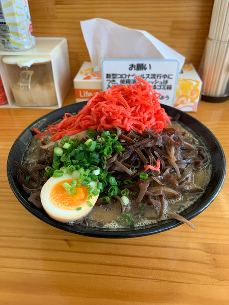 「豚骨ラーメン」@豚骨ラーメン 新井商店の写真