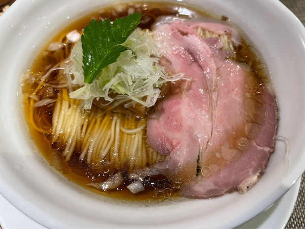 「醤油そば(中)」@成城青果の写真