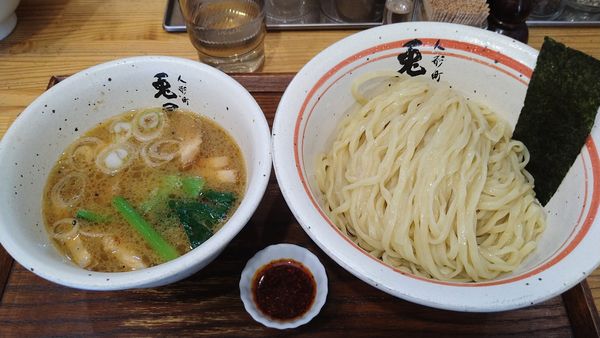 「つけめん(並盛)¥880+小鬼¥100-」@人形町 兎屋の写真