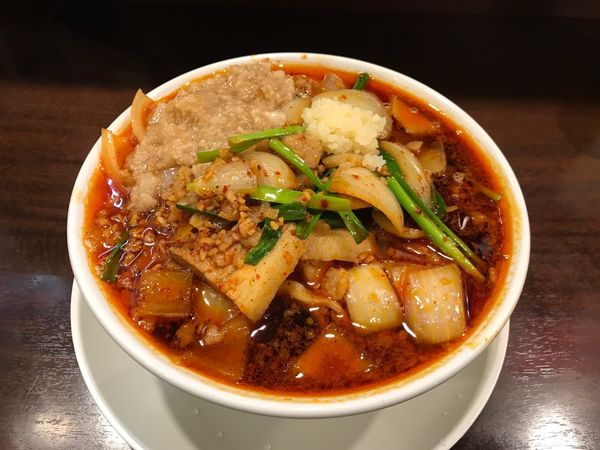 「うま辛スタミナ中華そば」@濃厚中華そば スタミナ軒の写真