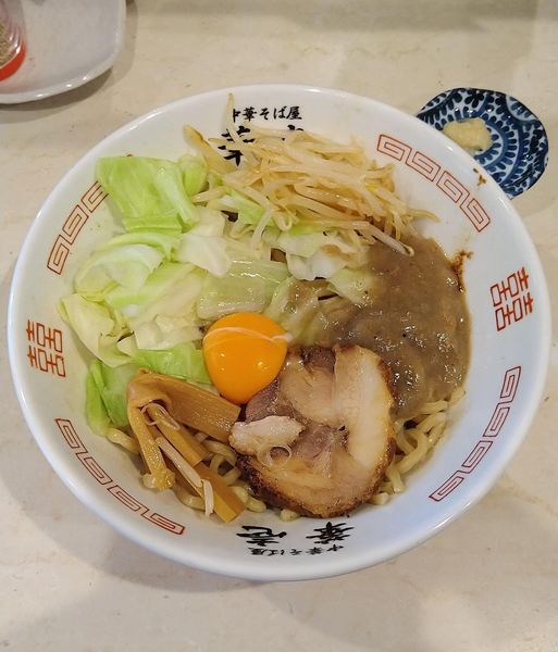 「まぜそば1 (ファースト)〈魚介風味〉780円」@中華そば屋 華壱の写真