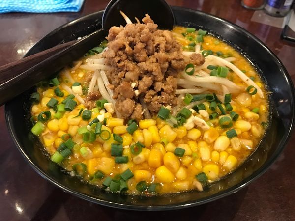 「味噌ラーメン＋コーン」@味噌が好きの写真