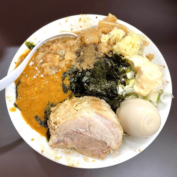 「【限定】カレーたれそば ￥1000」@ラーメン一心の写真