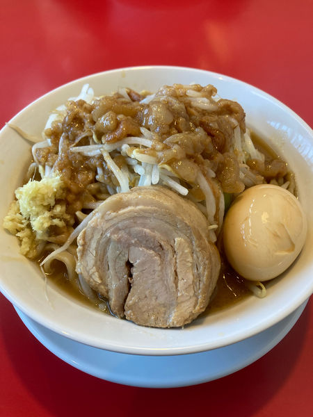 「ラーメン(極太麺)」@ボディブローの写真
