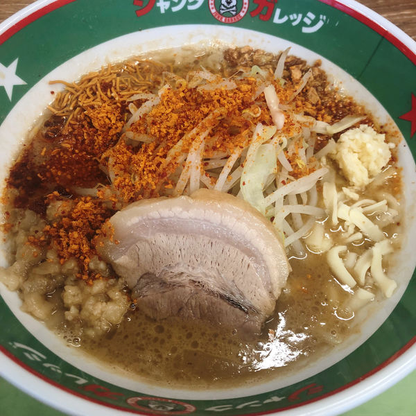 「スープまぜそば 780円」@ジャンクガレッジ 太田店の写真