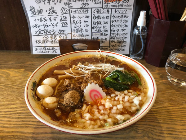 「坦々麺＋玉葱（無料）」@中華そば 芥子の華の写真