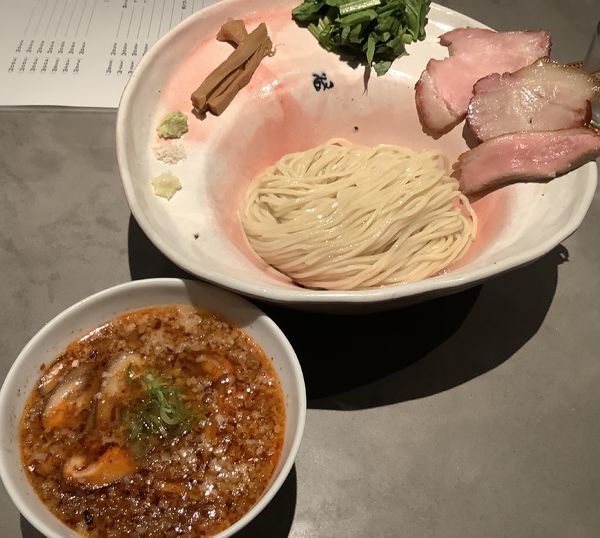 「ファイアーサンダーブラックつけ麺」@拉麺成 CH 仲町台の写真