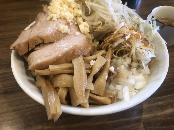 「汁なし　小」@男気らーめん アカギの写真