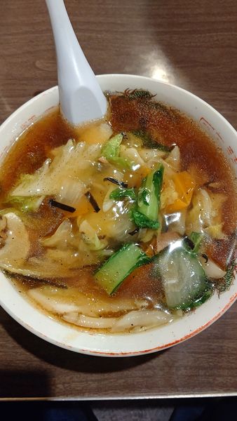 「ウマニソバ　650円」@八幡飯店の写真