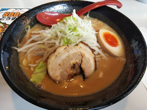「とんこつみそ　※麺：硬め、味：濃いめ　※クーポンで５００円」@麺屋 壱の写真