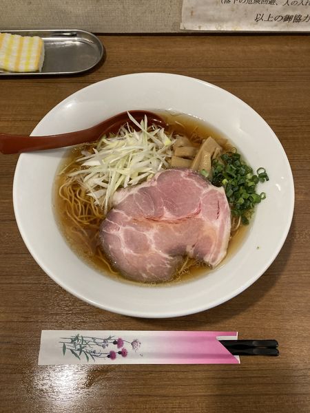 「にぼそば醤油　780円」@煮干ラーメン 肉だしつけ麺 りはっちゃんの写真