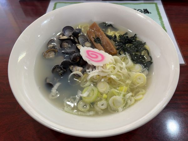 「純鶏塩しじみラーメン」@麺処 本日晴天の写真