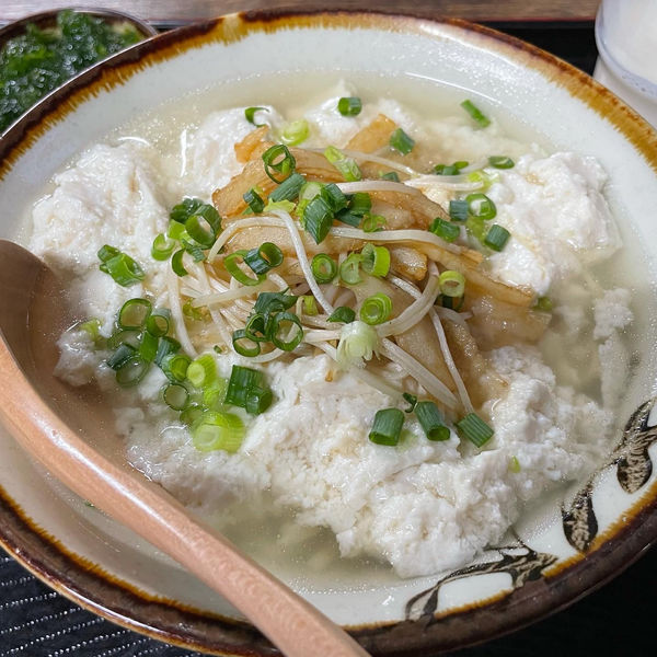 「ゆし豆富そば」@とうふの比嘉の写真