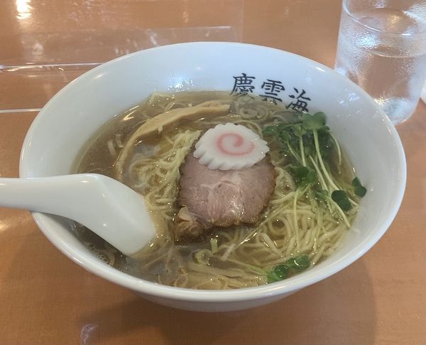 「ラーメン」@煮干拉麺専科 慶雲海の写真