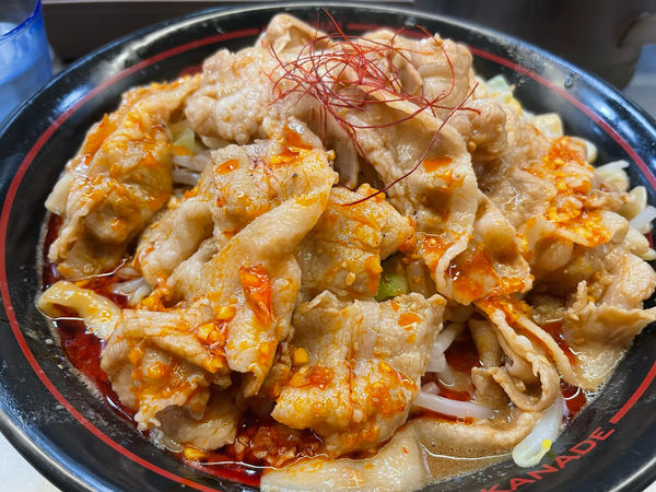 「紅ラーメン肉増し」@麺創研 紅 国分寺の写真