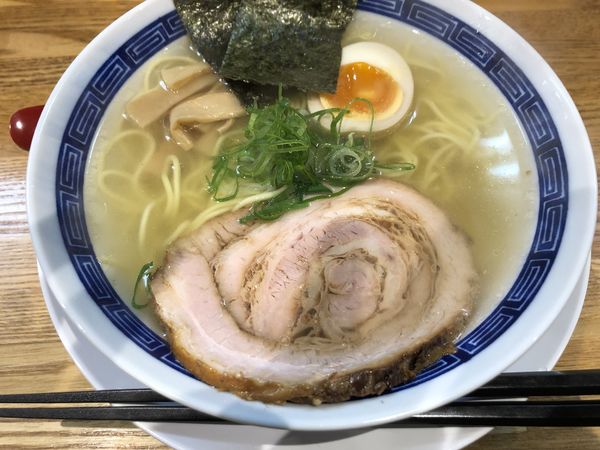 「中華そば塩」@中華そば もり川の写真