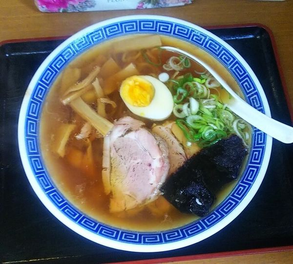 「醤油ラーメン600円」@居めし屋あつこの写真