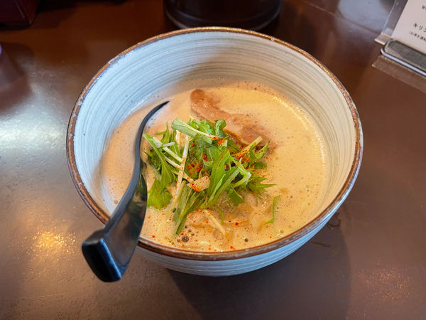 「らーめん+ごはん」@麺処 と市の写真