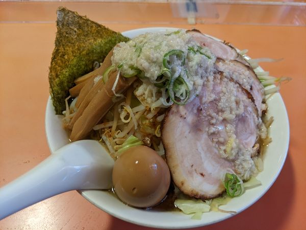 「ごくぜん　大盛1300円」@キムラーメンの写真