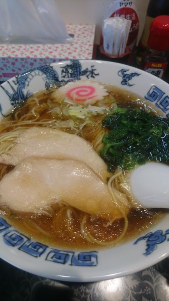 「鶏中華そば」@麺席 一番鶏の写真