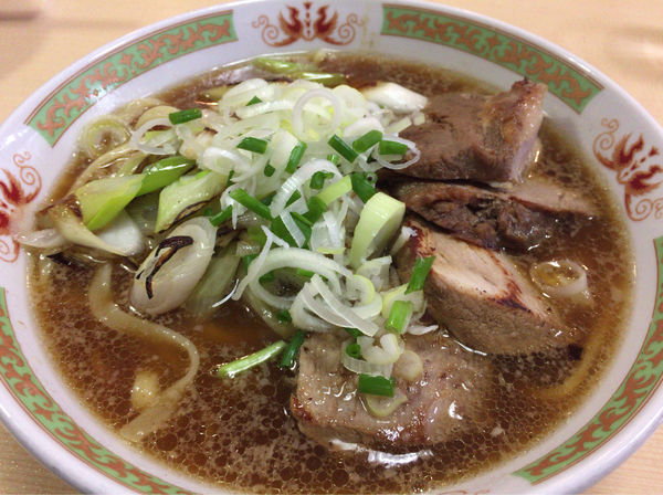 「チャーシューメン」@手打ラーメン 長八の写真