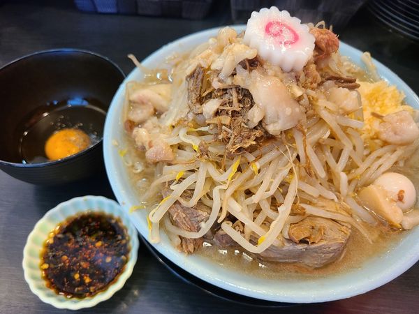 「豚増しラーメン　青唐だれ」@自家製麺 No11の写真