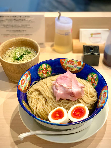 「特製鰹昆布水つけめん」@つけめん金龍の写真