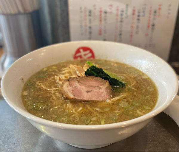 「中華そば(小)800円他」@中華そば まるきの写真