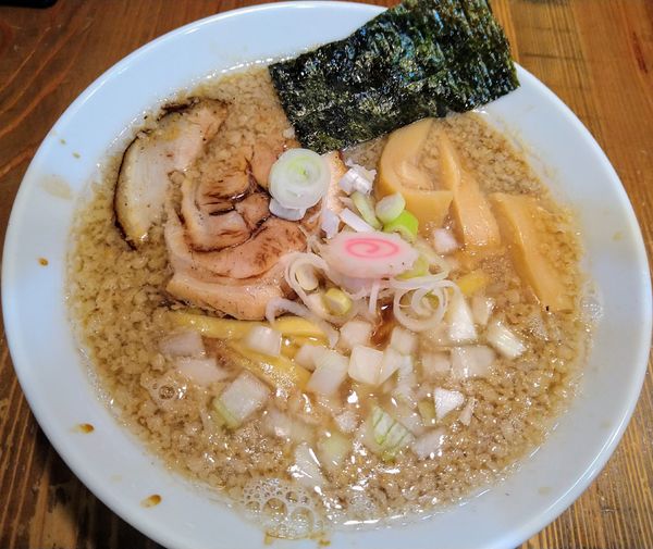 「【限定】燕三条煮干しそば ￥880」@麺屋たつみ 喜心 狭山店の写真