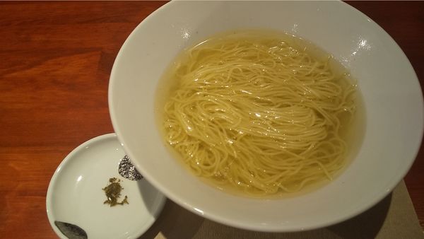 「柚子しおかけそば(¥500)」@ラーメン神田クオーレの写真