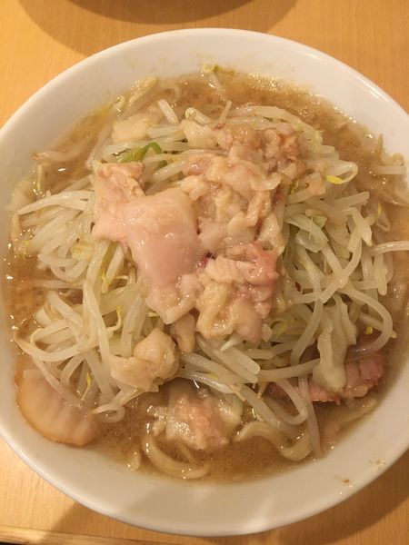 「小ラーメン　750円」@ラーメン二郎 前橋千代田町店の写真