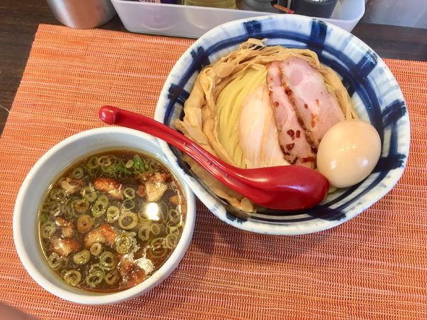 「特製つけ麺【1080円】」@麺屋かなでの写真
