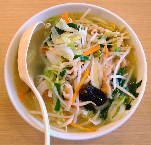 「タンメン＋餃子」@昌平ラーメンの写真