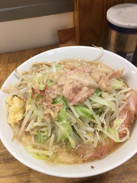 「小ラーメン　750円」@ラーメン二郎 前橋千代田町店の写真