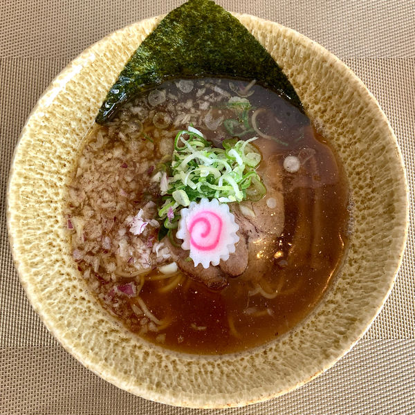 「鹿児島地鶏と3種の煮干しラーメン（720円）」@麺屋 雲雀の写真