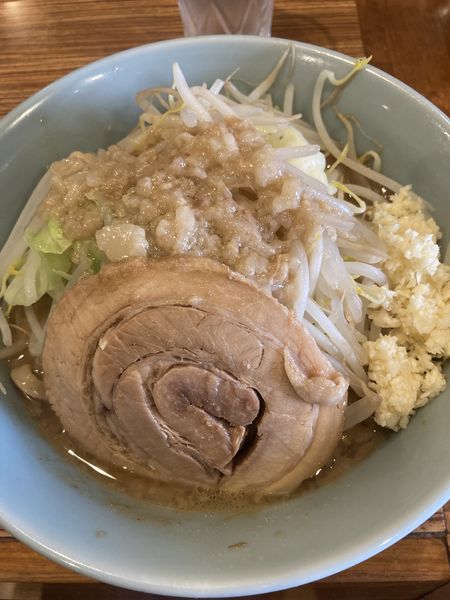 「ラーメン小、ヤサイニンニクちょいマシ」@番町製麺の写真