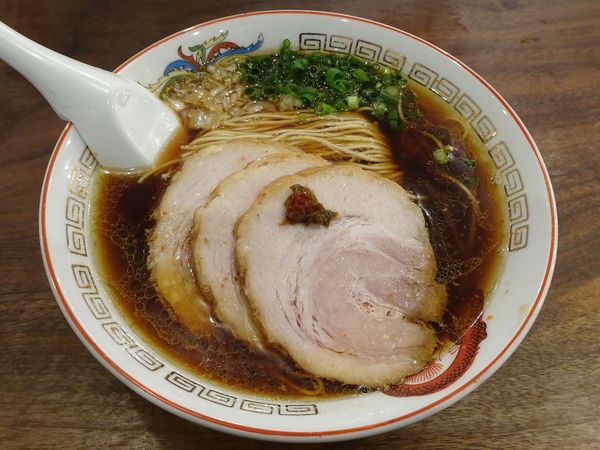 「腕刀そば（800円）＋煮バラチャーシュー増し（200円）」@RAMEN WANTOの写真