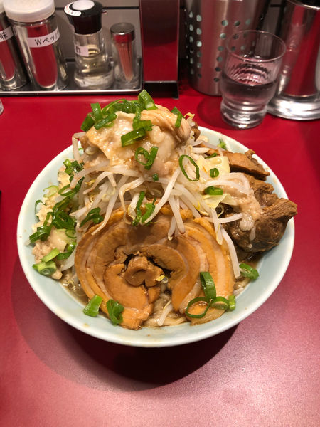 「ラーメン濃厚大盛り 1000円」@豚らーめん ミドリカワの写真