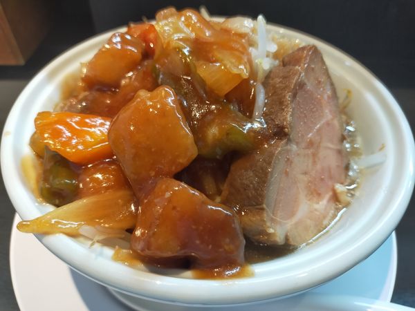 「酢豚二郎系」@らーめん 三極志の写真