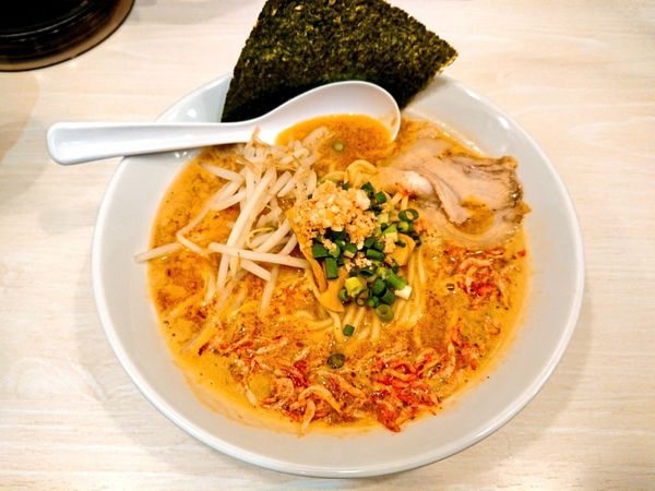 「濃厚海老みそらーめん」@EBIKURA 渋谷店の写真