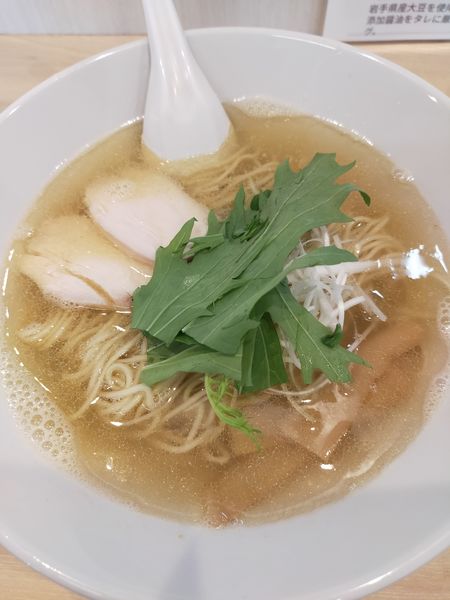 「鶏塩らーめん」@神也 kaminariの写真