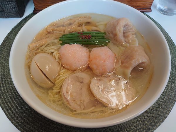 「特製塩らぁ麺」@麺や金時の写真